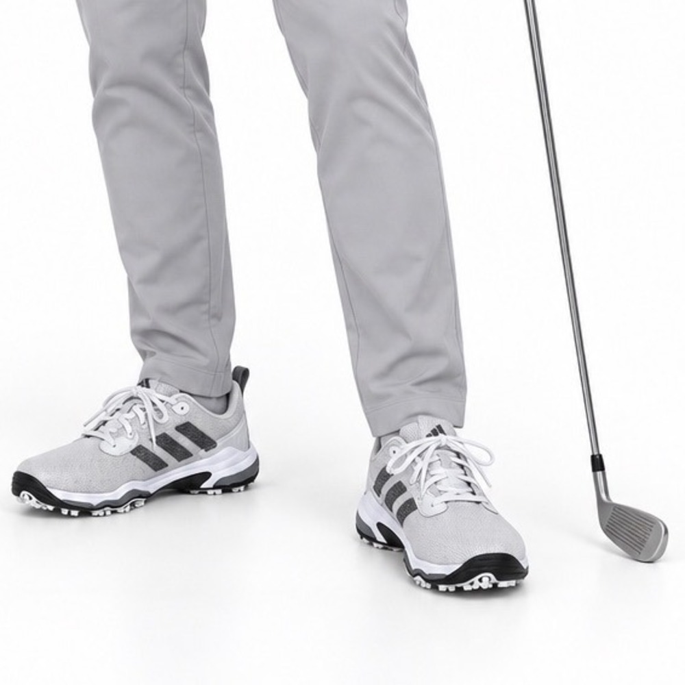 Adidas Codechaos 25 Mens Golf Shoes Grey White IH8446 Size 9 NEW Sporty 116-02